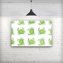 Seamless_Green_Crab_WaterColor_Stretched_Wall_Canvas_Print_V2.jpg