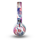 The Seamless Pink & Blue Color Leaves Skin for the Beats by Dre Mixr Headphones