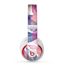 The Seamless Pink & Blue Color Leaves Skin for the Beats by Dre Studio (2013+ Version) Headphones