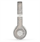 The Seamless Tan Floral Pattern Skin for the Beats by Dre Solo 2 Headphones