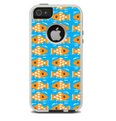 The Seamless Vector Gold Fish Skin For The iPhone 5-5s Otterbox Commuter Case