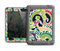 The Shades of Green Swirl Pattern V32 Apple iPad Air LifeProof Fre Case Skin Set
