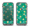 The Shades of Green Vector Flower-Bed Apple iPhone 5c LifeProof Fre Case Skin Set