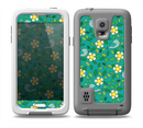 The Shades of Green Vector Flower-Bed Skin Samsung Galaxy S5 frē LifeProof Case
