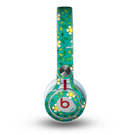The Shades of Green Vector Flower-Bed Skin for the Beats by Dre Mixr Headphones