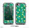 The Shades of Green Vector Flower-Bed Skin for the iPhone 5c nüüd LifeProof Case