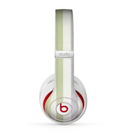 The Shades of Green Vertical Stripes Skin for the Beats by Dre Studio (2013+ Version) Headphones