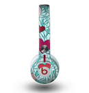 The Sharded Hearts On Teal Skin for the Beats by Dre Mixr Headphones