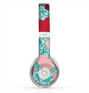 The Sharded Hearts On Teal Skin for the Beats by Dre Solo 2 Headphones