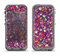 The Shards of Neon Color Apple iPhone 5c LifeProof Fre Case Skin Set