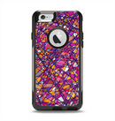 The Shards of Neon Color Apple iPhone 6 Otterbox Commuter Case Skin Set