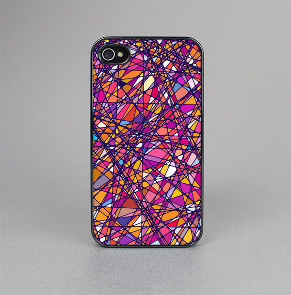 The Shards of Neon Color Skin-Sert for the Apple iPhone 4-4s Skin-Sert Case