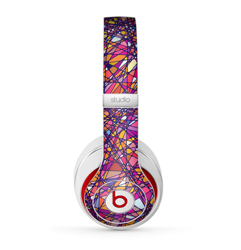 The Shards of Neon Color Skin for the Beats by Dre Studio (2013+ Version) Headphones