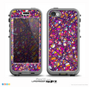 The Shards of Neon Color Skin for the iPhone 5c nüüd LifeProof Case