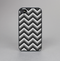 The Sharp Layered Black & Gray Chevron Pattern Skin-Sert for the Apple iPhone 4-4s Skin-Sert Case