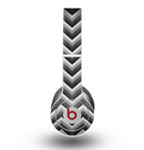 The Sharp Layered Black & Gray Chevron Pattern Skin for the Beats by Dre Original Solo-Solo HD Headphones