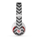 The Sharp Layered Black & Gray Chevron Pattern Skin for the Beats by Dre Studio (2013+ Version) Headphones