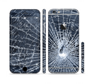 The Shattered Glass Sectioned Skin Series for the Apple iPhone 6/6s Plus