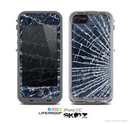 The Shattered Glass Skin for the Apple iPhone 5c LifeProof Case