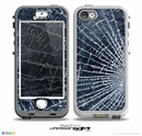 The Shattered Glass Skin for the iPhone 5-5s NUUD LifeProof Case for the lifeproof skins