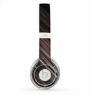 The Shiny Brown Highlighted Line-Surface Skin for the Beats by Dre Solo 2 Headphones