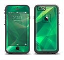 The Shiny Vector Green Crystals Apple iPhone 6/6s LifeProof Fre Case Skin Set