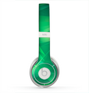 The Shiny Vector Green Crystals Skin for the Beats by Dre Solo 2 Headphones