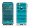 The Signature Blue Wood Planks Apple iPhone 5-5s LifeProof Fre Case Skin Set