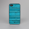 The Signature Blue Wood Planks Skin-Sert for the Apple iPhone 4-4s Skin-Sert Case