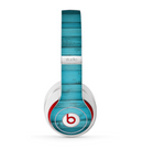 The Signature Blue Wood Planks Skin for the Beats by Dre Studio (2013+ Version) Headphones