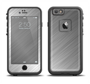 The Silver Brushed Aluminum Surface Apple iPhone 6/6s LifeProof Fre Case Skin Set
