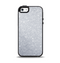 The Silver Sparkly Glitter Ultra Metallic Apple iPhone 5-5s Otterbox Symmetry Case Skin Set