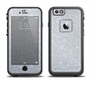 The Silver Sparkly Glitter Ultra Metallic Apple iPhone 6/6s LifeProof Fre Case Skin Set