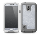 The Silver Sparkly Glitter Ultra Metallic Skin Samsung Galaxy S5 frē LifeProof Case