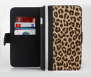The Simple Vector Cheetah Print Ink-Fuzed Leather Folding Wallet Credit-Card Case for the Apple iPhone 6/6s, 6/6s Plus, 5/5s and 5c