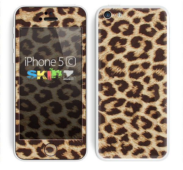 The Simple Vector Cheetah Print Skin for the Apple iPhone 5c
