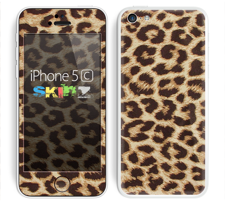 The Simple Vector Cheetah Print Skin for the Apple iPhone 5c