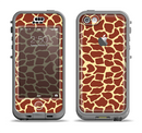 The Simple Vector Giraffe Print Apple iPhone 5c LifeProof Nuud Case Skin Set