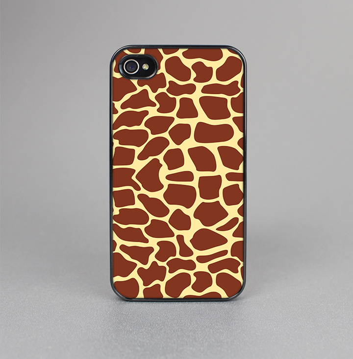 The Simple Vector Giraffe Print Skin-Sert for the Apple iPhone 4-4s Skin-Sert Case