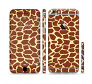 The Simple Vector Giraffe Print Sectioned Skin Series for the Apple iPhone 6s Plus