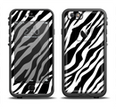 The Simple Vector Zebra Animal Print Apple iPhone 6/6s LifeProof Fre Case Skin Set
