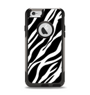 The Simple Vector Zebra Animal Print Apple iPhone 6 Otterbox Commuter Case Skin Set