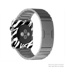 The Simple Vector Zebra Animal Print Full-Body Skin Kit for the Apple Watch