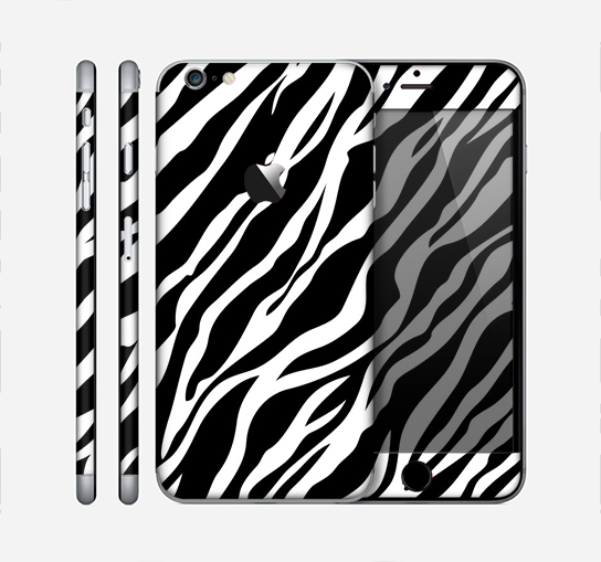 The Simple Vector Zebra Animal Print Skin for the Apple iPhone 6 Plus