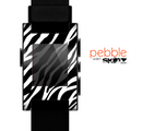 The Simple Vector Zebra Animal Print Skin for the Pebble SmartWatch