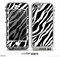 The Simple Vector Zebra Animal Print Skin for the iPhone 5-5s NUUD LifeProof Case for the LifeProof Skin