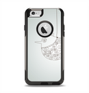The Simple Vintage Bird on a String Apple iPhone 6 Otterbox Commuter Case Skin Set