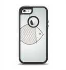 The Simple Vintage Fish on String Apple iPhone 5-5s Otterbox Defender Case Skin Set