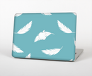 The Simple White Feathered Blue Skin for the Apple MacBook Pro Retina 15"