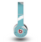 The Simple White Feathered Blue Skin for the Original Beats by Dre Wireless Headphones